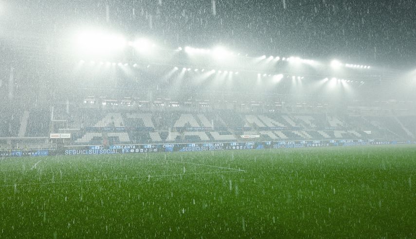 Serie A: El duelo Atalanta-Como es aplazado por lluvias