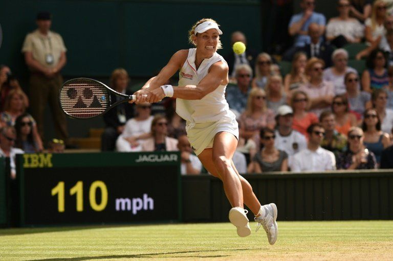 Angelique Kerber agua la fiesta de Serena Williams en Wimbledon