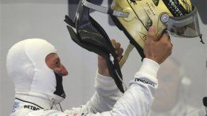 F1: Schumacher es el más veloz en primera práctica de Bélgica