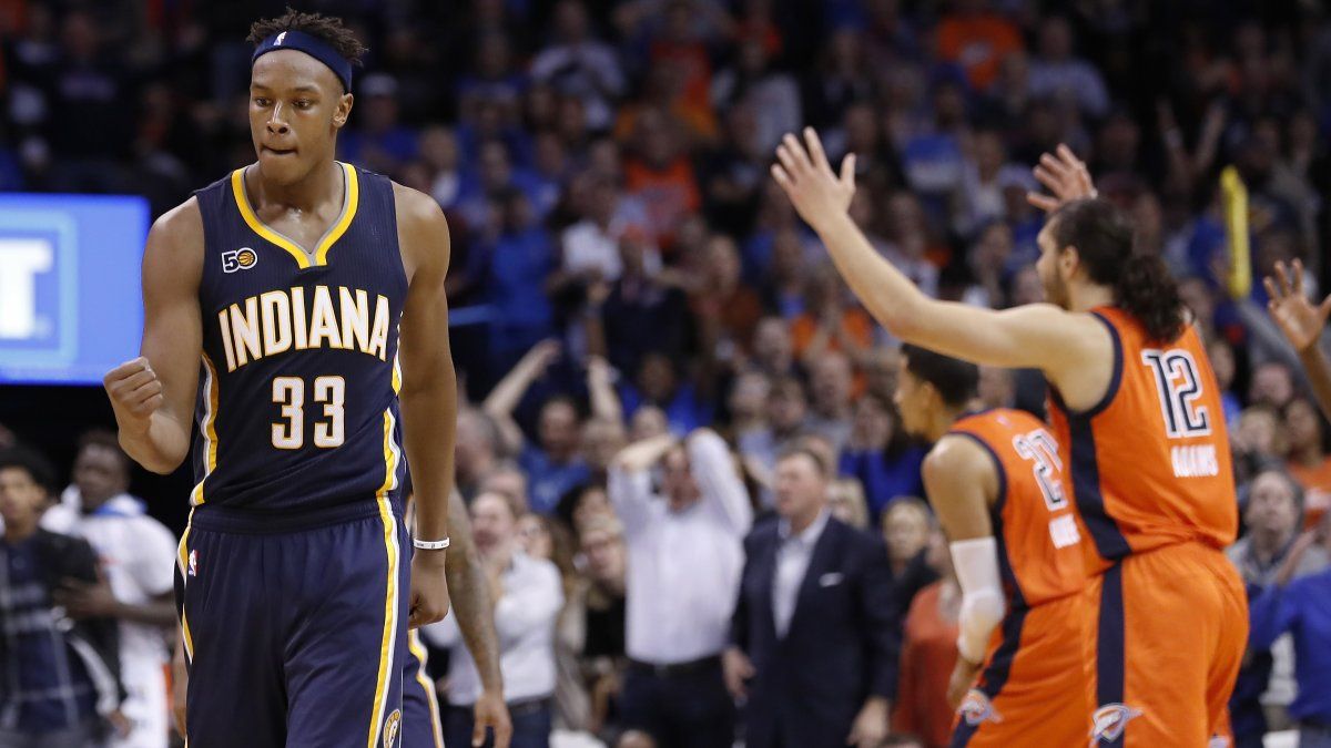Teague y Pacers superan a Wesbrook y Thunder en prórroga