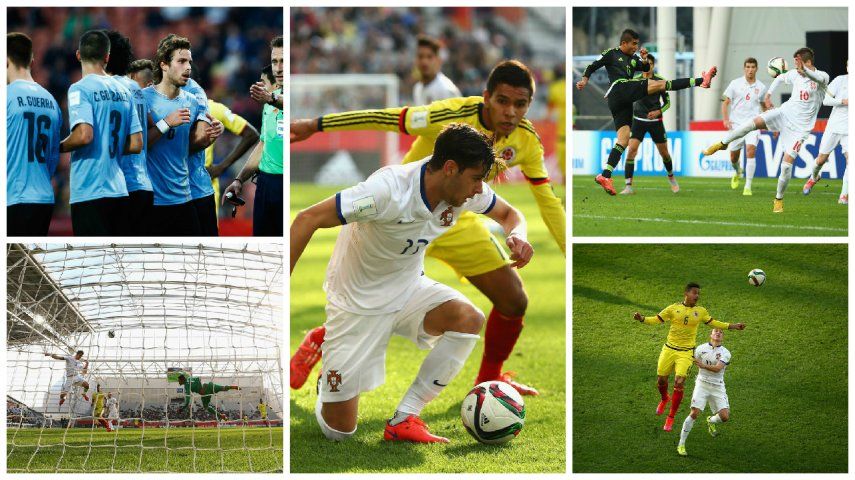 Colombia y Uruguay, a 8vos de Mundial Sub-20, México cae