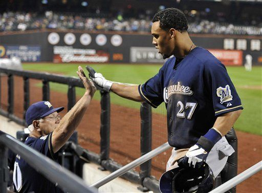 MLB: Cerveceros 8, Mets 7, 1er partido