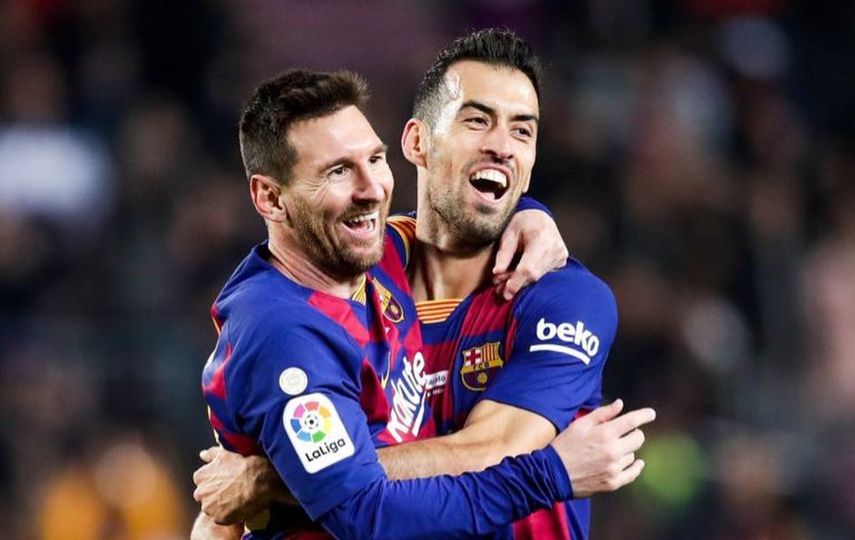 Lionel Messi y su emotivo mensaje para Sergio Busquets