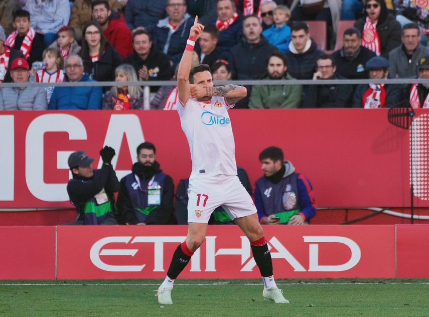 LaLiga: Sevilla se impone ante Girona en Montilivi