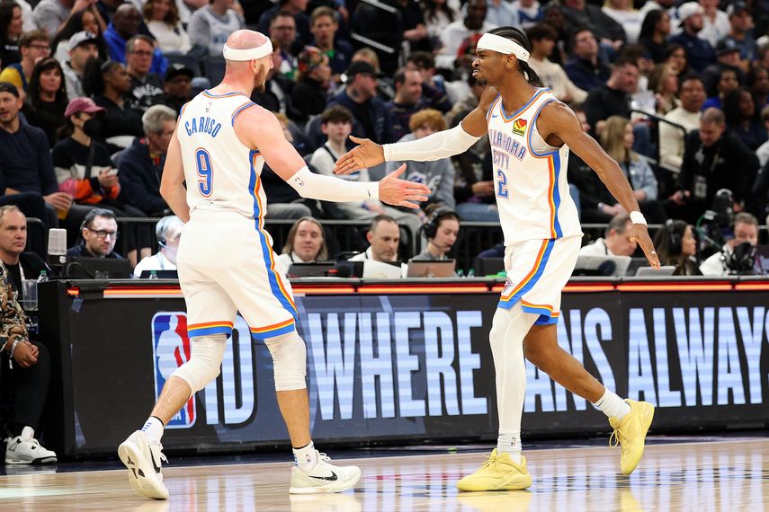 NBA: Shai Gilgeous-Alexander lideró otro triunfo de Oklahoma City Thunder