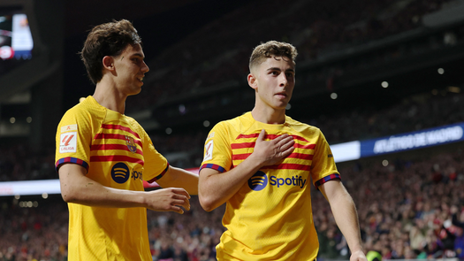 El FC Barcelona goleó al Atlético Madrid en el Metropolitano