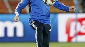 Mundial: Rehhagel pide en Grecia entrega total ante Argentina