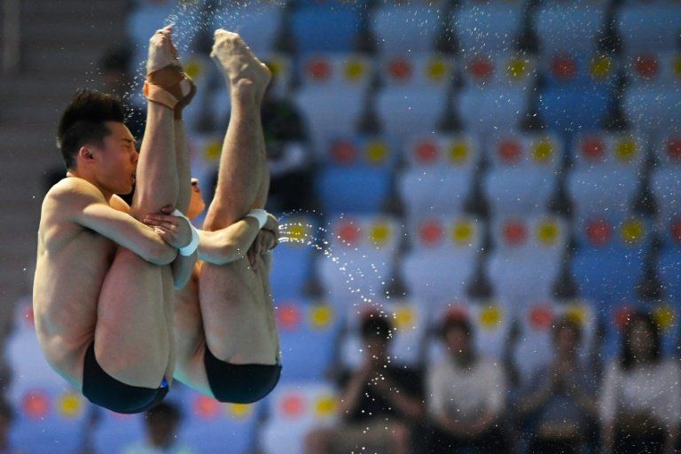 Los clavadistas chinos siguen intratables y ya suman 7 oros en el Mundial