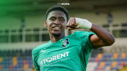 Josué Vergara anotó doblete con el FK Auda de Letonia Josué Vergara anotó doblete con el FK Auda de Letonia