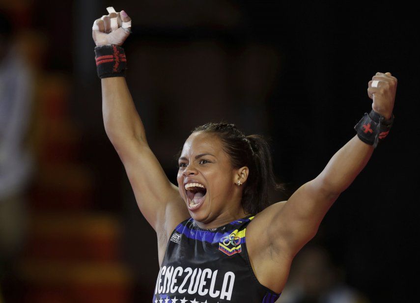 La pesista Rodríguez da 1er oro a Venezuela en Lima