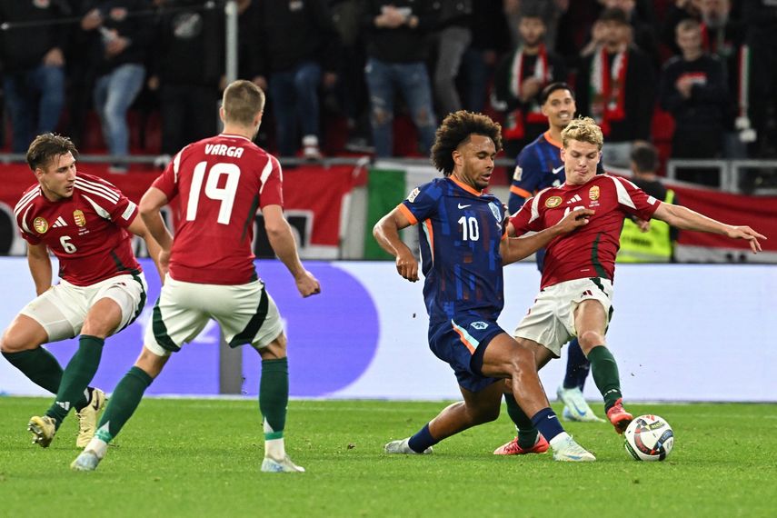 Nations League: Países Bajos rescató un punto ante Hungría