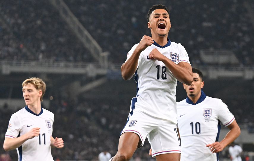 Nations League: Inglaterra golea a Grecia y apunta al ascenso