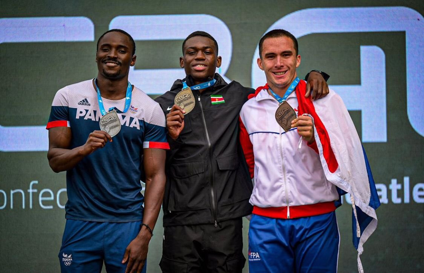Alonso Edward gana plata en los Suramericano de Atletismo&nbsp;