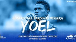 Édgar Yoel Bárcenas se queda en el Real Oviedo de España