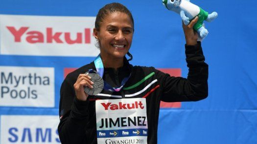 La mexicana Adriana Jiménez gana la plata en clavados 20 m en el Mundial de natación