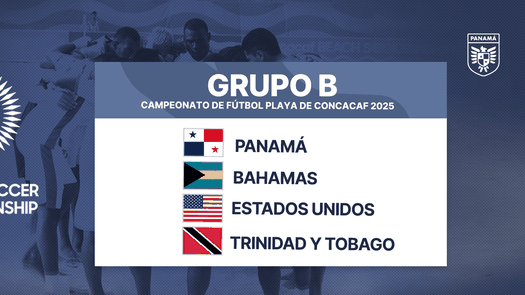 Campeonato de Beach Soccer Concacaf 2025: Panamá conoce su grupo