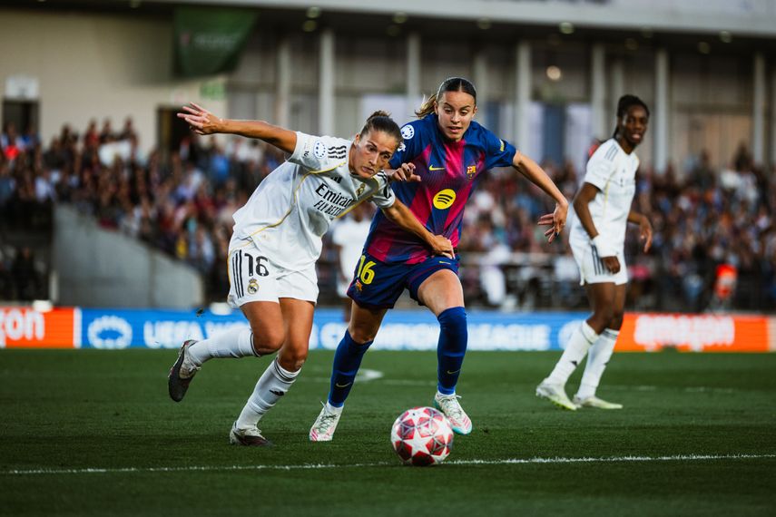 FC Barcelona Femenino golea al Real Madrid en la Champions League