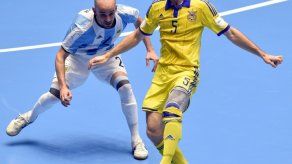 Argentina gana por los pelos a Ucrania y pasa a cuartos del Mundial de Fútsal