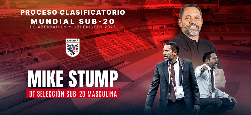 Mike Stump estará bajo el mando de Panamá Sub-20 de cara al Mundial 2027