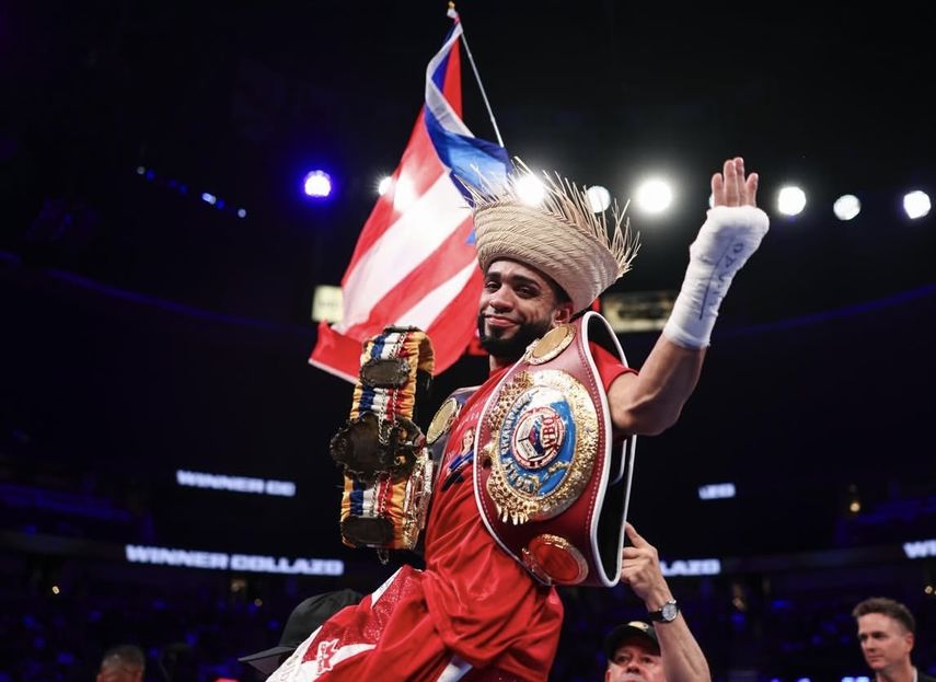 Puertorriqueño Oscar Collazo hizo aparición brillante el fin de semana