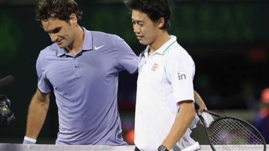 Un huracán japonés sorprende a Federer en Miami y Murray entrega la corona