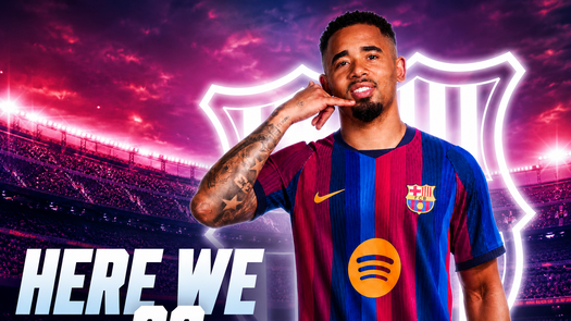 El FC Barcelona se mueve por Gabriel Jesús como refuerzo para la posición de 9 El FC Barcelona se mueve por Gabriel Jesús como refuerzo para la posición de 9