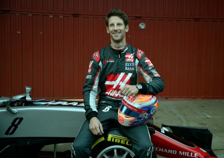 El francés Romain Grosjean, piloto de Haas, en breve