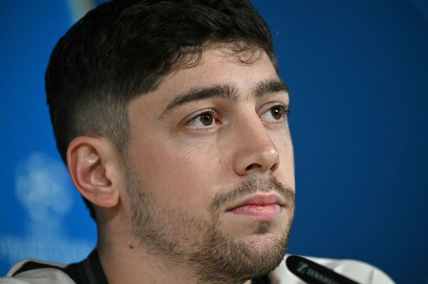 Real Madrid anuncia molestias en la espalda de Fede Valverde