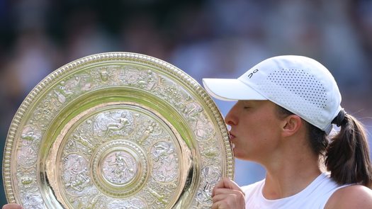 Wimbledon: Iga Swiatek derrotó a Anisimova para llevarse la gloria