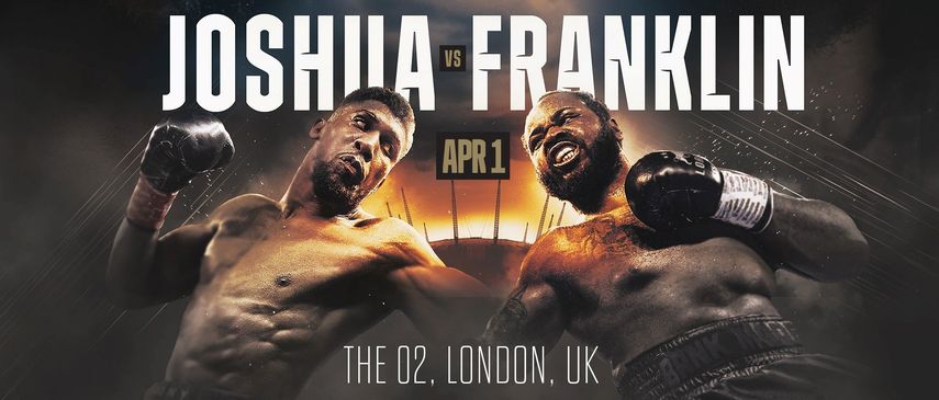 Anthony Joshua se enfrentará a Jermaine Franklin en Londres
