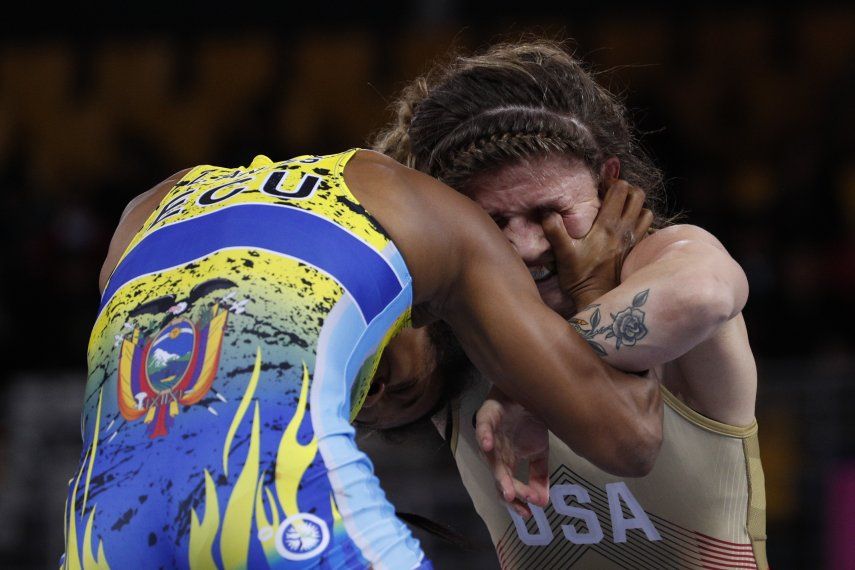 Ecuatoriana Antes logra oro esquivo en los Panamericanos