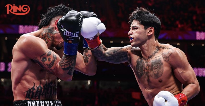 Ryan García superó a Mario Barrios y se coronó campeón wélter