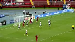 Bárcenas la intentó de gol olímpico ante Estados Unidos camino a Qatar 2022