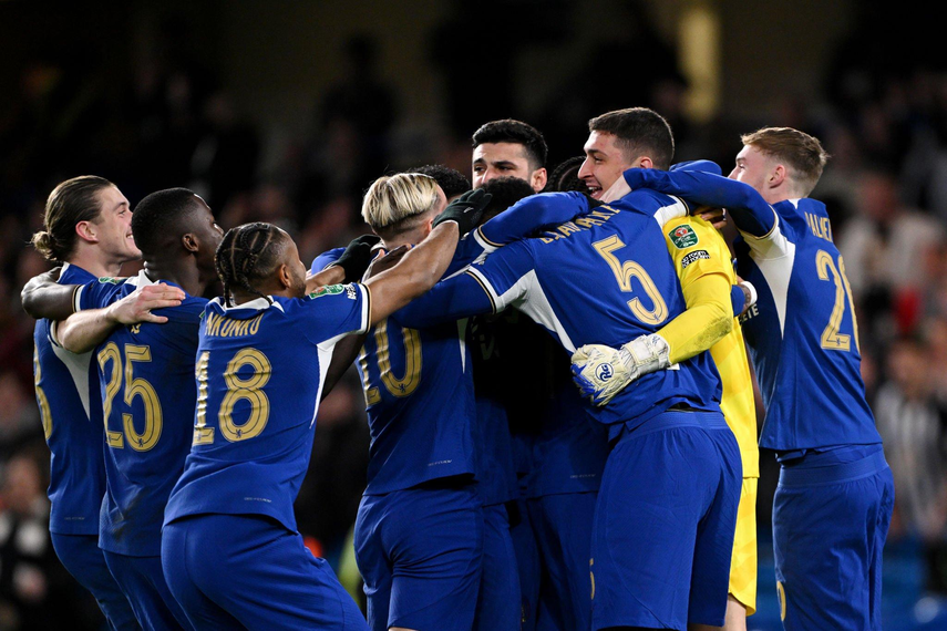 Carabao Cup: Chelsea se encarga del Newcastle y avanza a semis&nbsp;