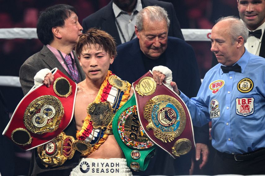 Naoya Inoue enfrentará pleito supergallo en mayo en el T-Mobile Arena