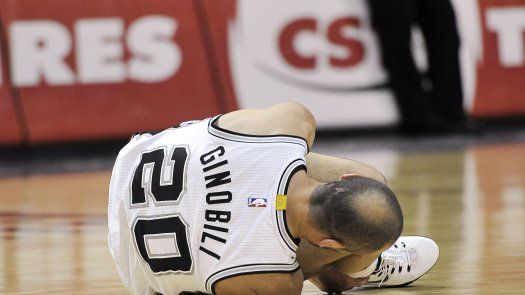 Spurs apabullan a Timberwolves pero pierden a Ginóbili