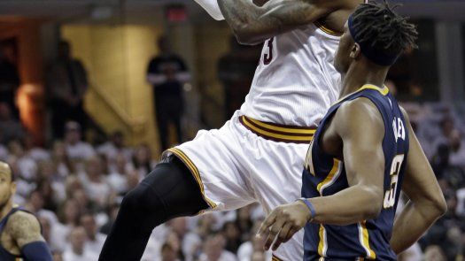 Pese a nuevo susto, los Cavs ganan el segundo ante Indiana
