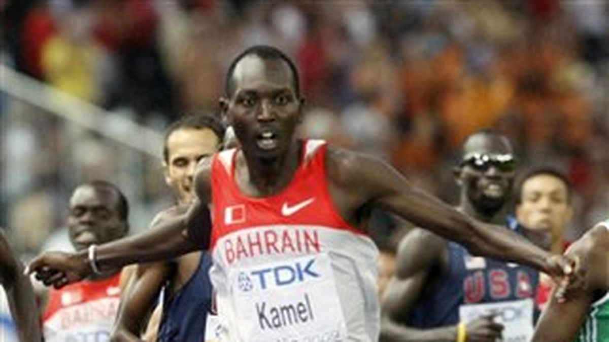 Yusuf Saad Kamel de Bahrein gana los 1.500 metros