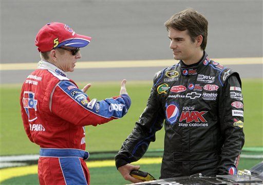Martin gana pole a Bayne para las 400 Millas de Daytona