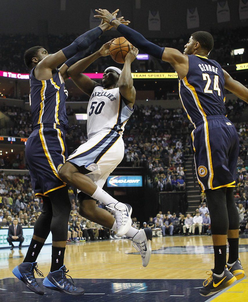 Grizzlies anulan ataque de Pacers