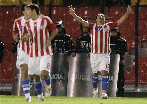 Mundial: Paraguay vence 1-0 a Colombia con gol de Cabañas
