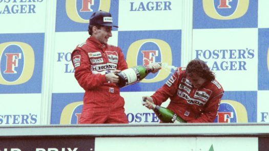 No solo mi carrera sino también mi vida está ligada a Senna, recuerda Prost