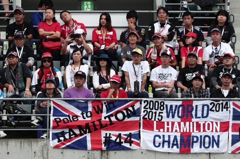 El británico Lewis Hamilton partirá en pole position en GP de Japón