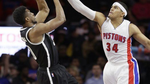 Con suplentes, Pistons ganan 115-103 a Nets