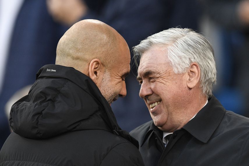 Pep Guardiola expresa su admiración por Carlo Ancelotti