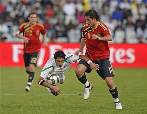 Confed: España reclama un mejor césped
