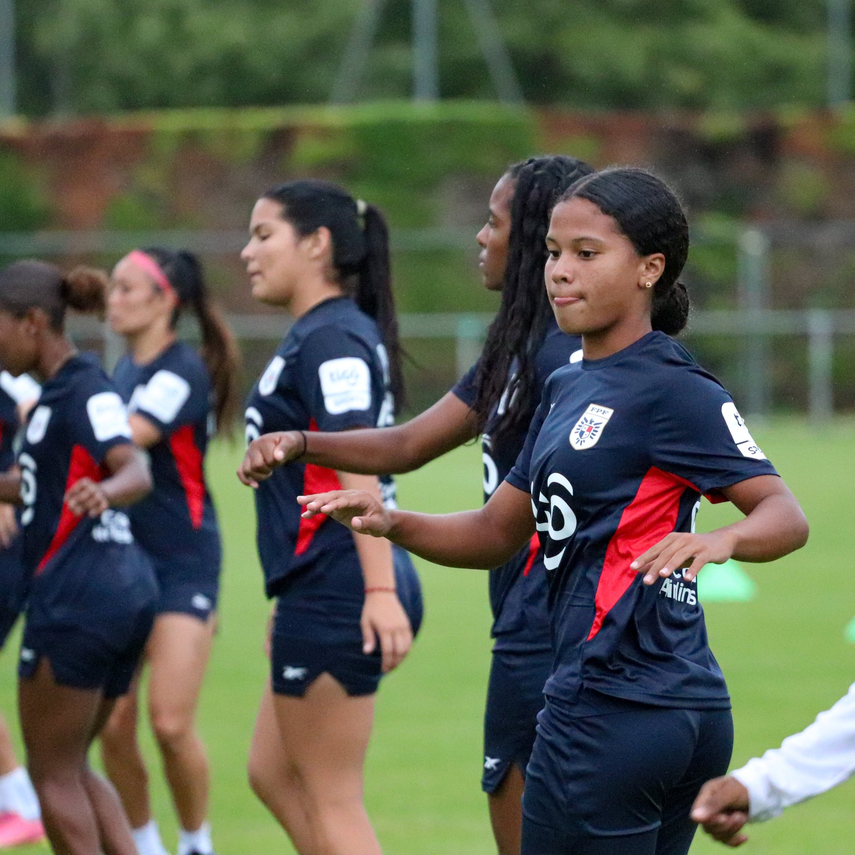 Sud Ladies Cup 2024 Panamá Femenina Sub20 cumplió con su primer entreno