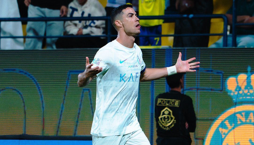 Cristiano Ronaldo anota doblete y es el máximo goleador del 2023&nbsp;