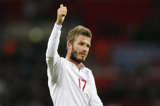 Mundial: Beckham, cerca de Sudáfrica y de préstamo al Milan