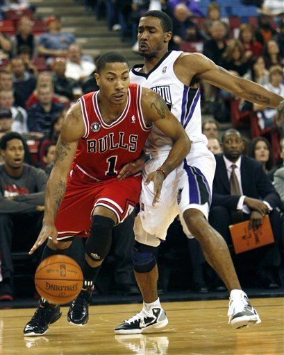 NBA: Bulls 96, Kings 85; Rose anota 30 puntos y da 7 asistencias